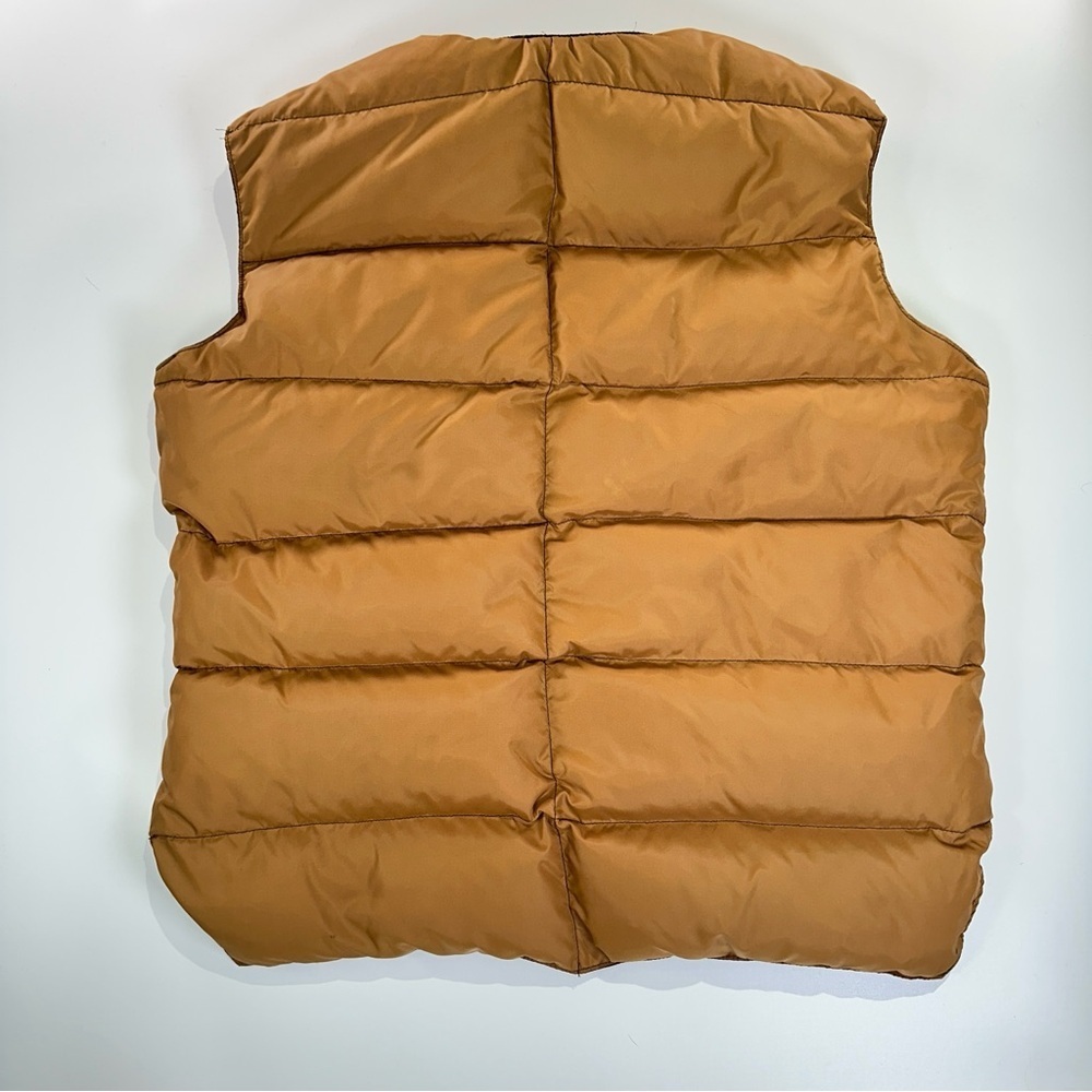 Comfy Vintage Reversible Down Vest Goose Insulated Heritage Mens XL - Picture 7 of 14